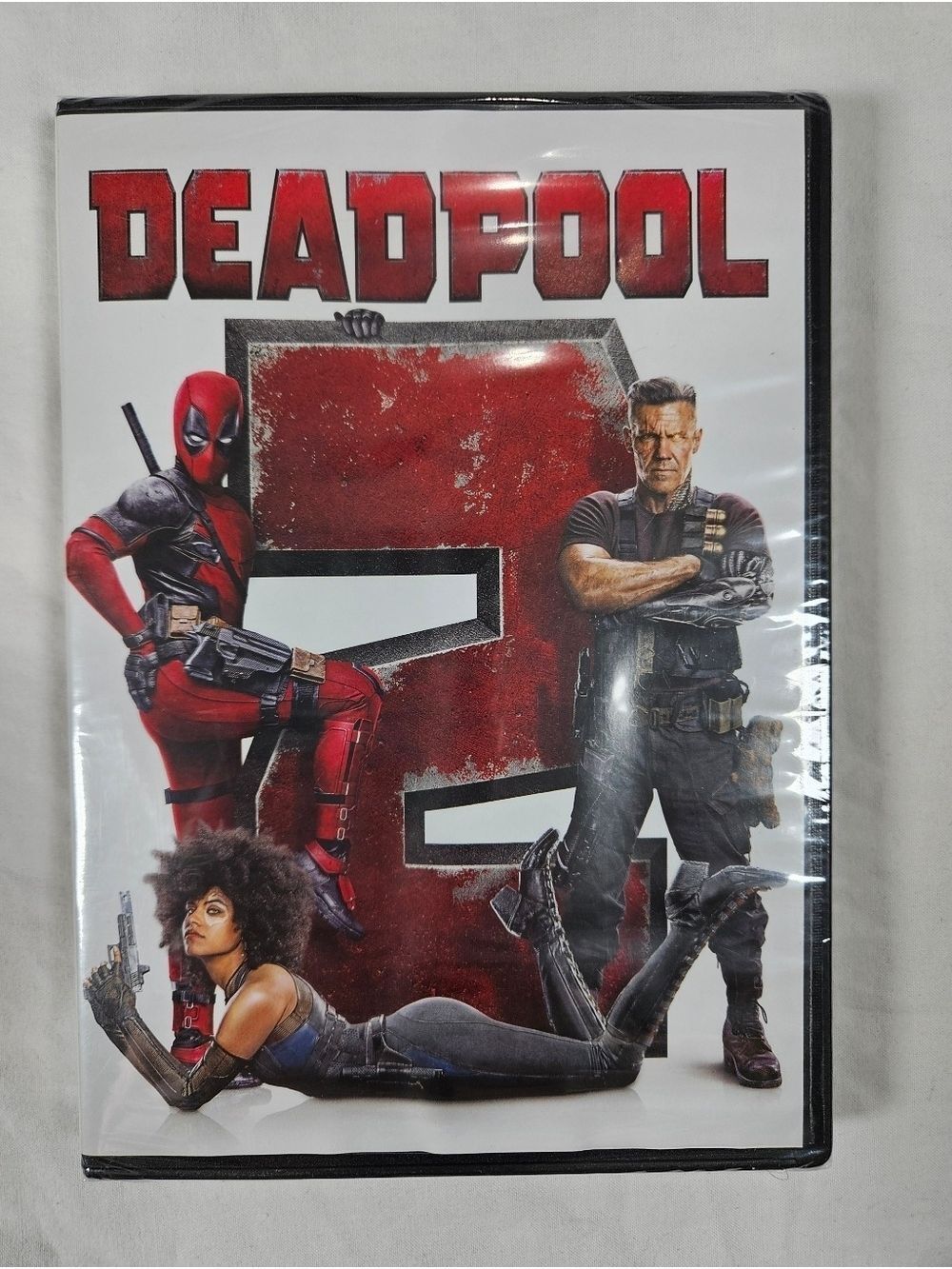 NEW Sealed Deadpool 2 DVD Marvel Ryan Reynolds Wade Wilson Action Movie